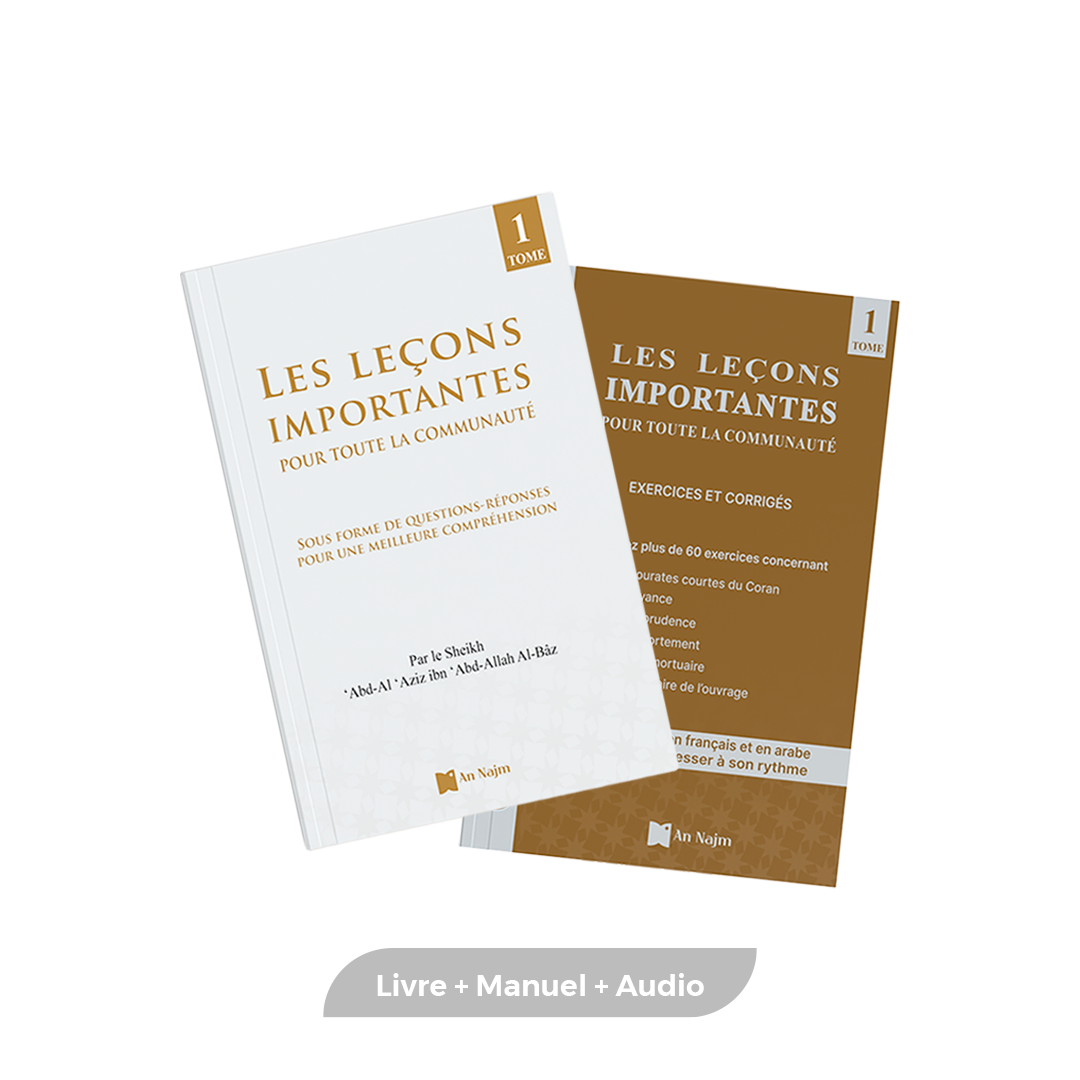 Les Leçons Importantes (Livre + Manuel + Audio)