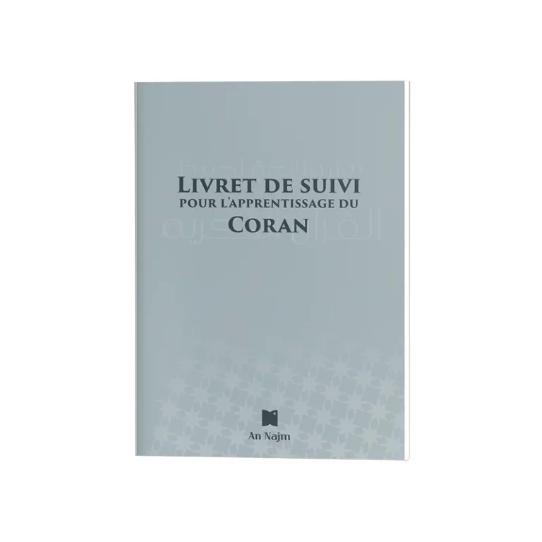 Mode d’emploi – Le livret de suivi – An-Najm-edition